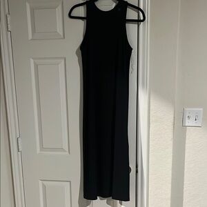 Chic Black Sleeveless Dress